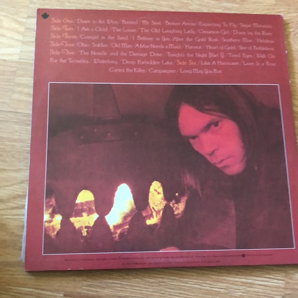 Neil Young Decade 3 Lp set - Picture 2 of 5